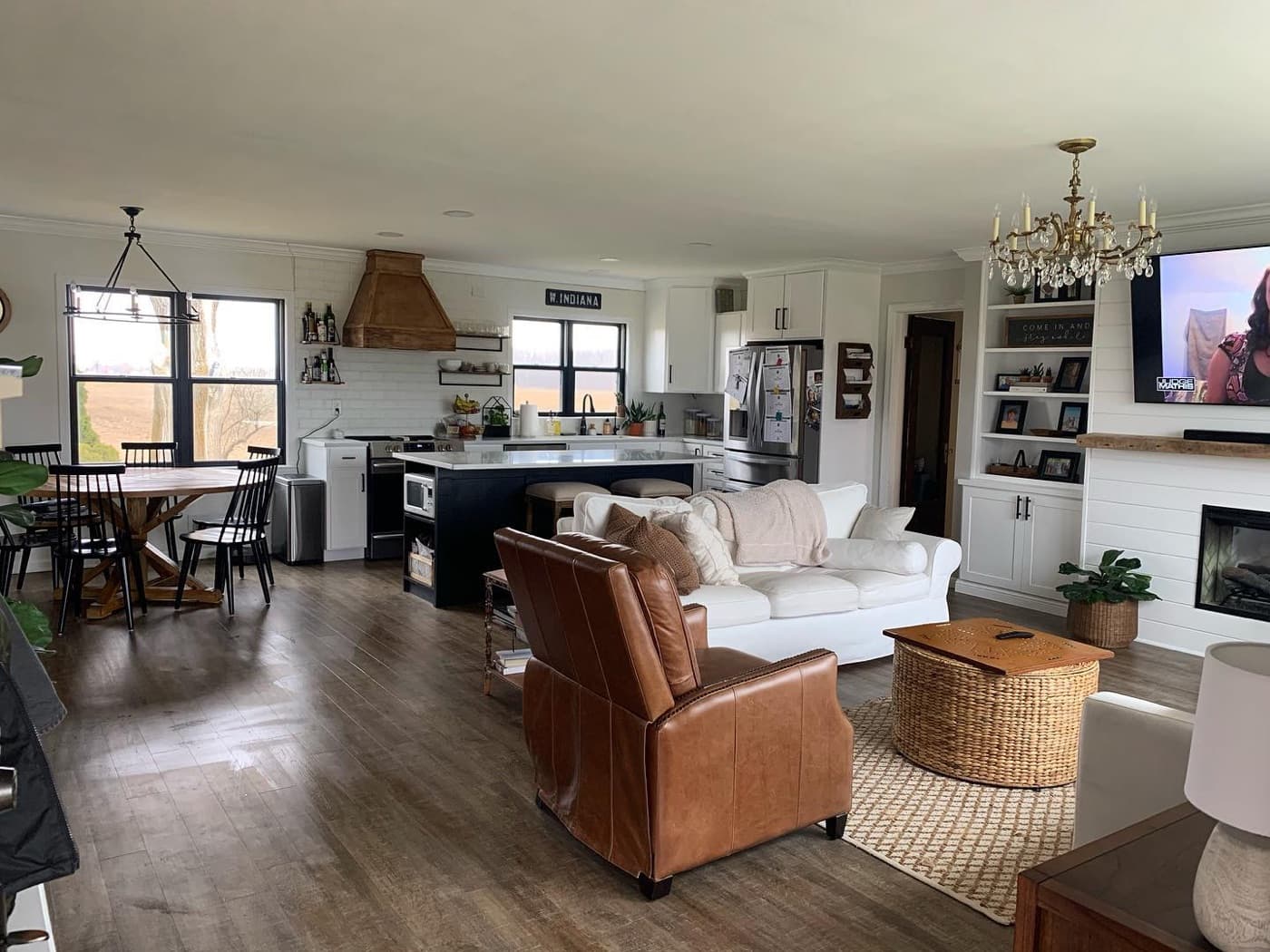 A home recently cleaned by Tidy Up Luv in the Indianapolis area